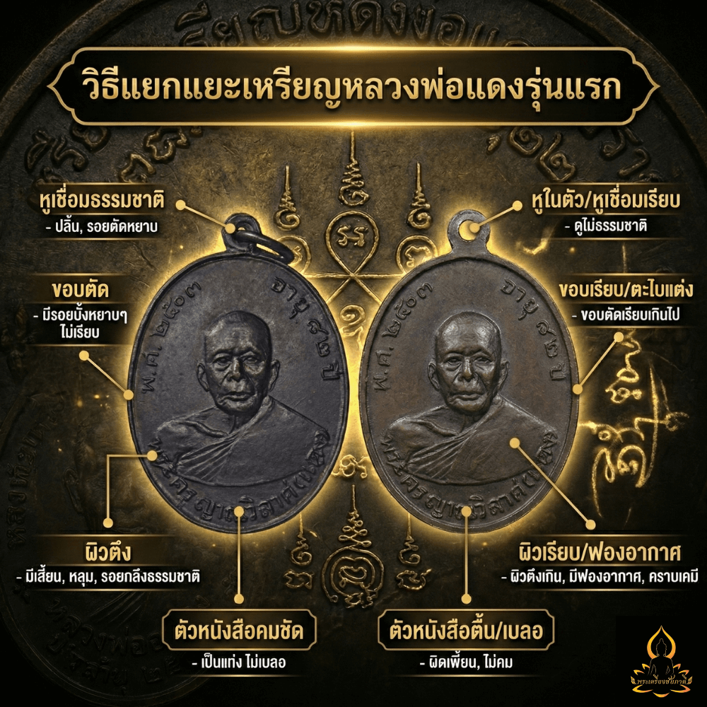 เหรียญหลวงพ่อแดงรุ่นแรก