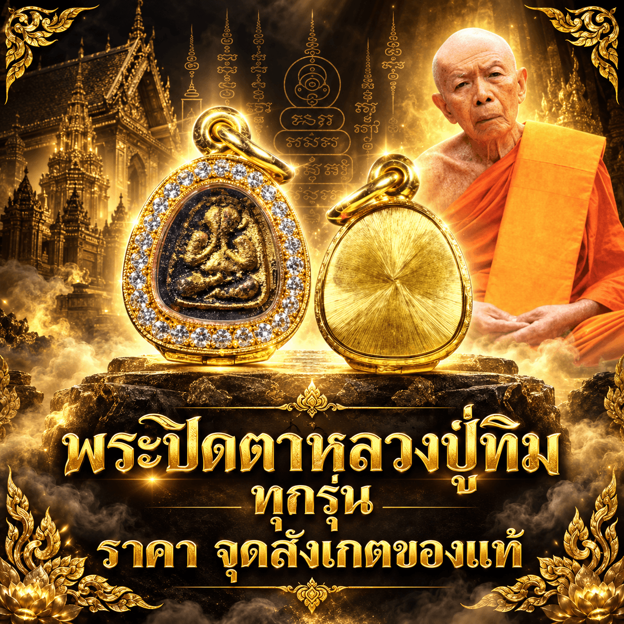 พระปิดตาหลวงปู่ทิมทุกรุ่น